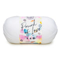 Worsted Weight Yarn Pound of Love White 16 oz 1020 Yards - Single