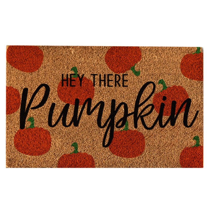 Autumn Door Mat Z10002 - 16x24 Inch Fall Pumpkin Halloween Welcome Door Decor