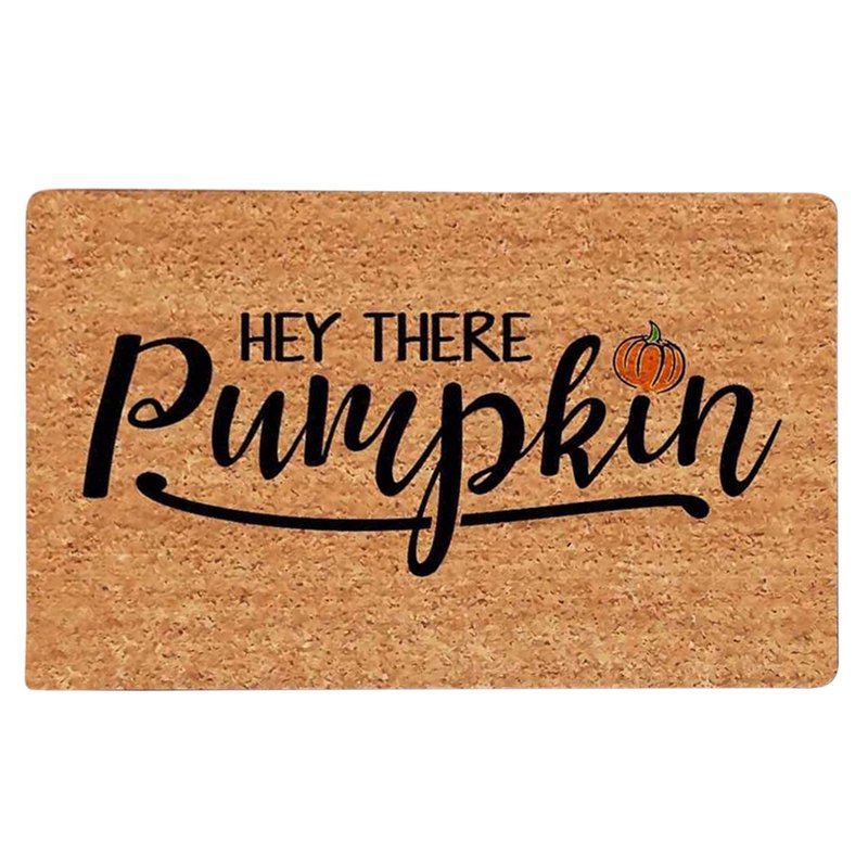 Autumn Door Mat Z10000 - 16x24 Inch Fall Pumpkin Halloween Outdoor Welcome Mat