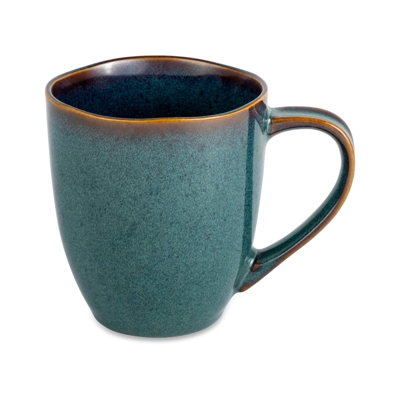 15 fl oz Dutton Reactive Ceramic Mug - Rustic Design