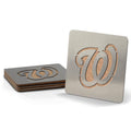 Washington Nationals Coaster Set - 4 Heavy Duty Boasters