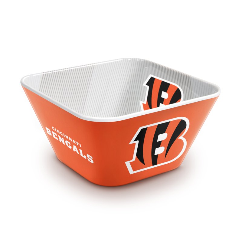 Cincinnati Bengals Snack Bowl - Durable Melamine for Game Day