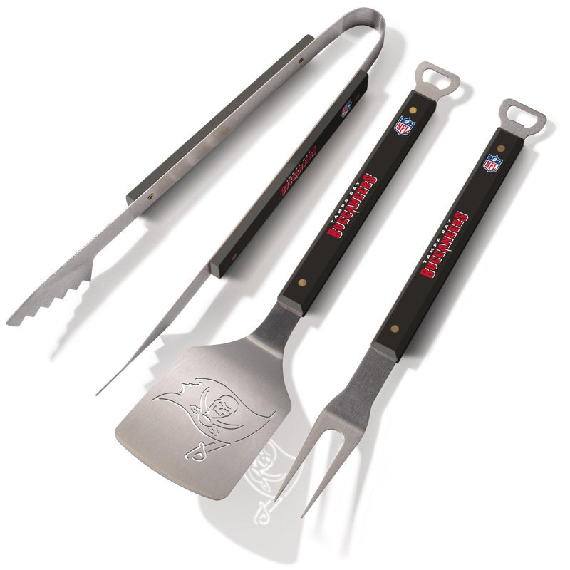 Tampa Bay Buccaneers BBQ Tool Set - 3pc Grill Set