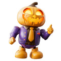 Dancing Halloween Robot Toy with Music & LED Eyes - Kids Animated Robot