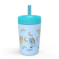 Bluey Kids 12oz Insulated Stainless Steel Straw Tumbler