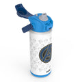 20oz Kids Straw Water Bottle - Stainless Steel Insulated Avengers White