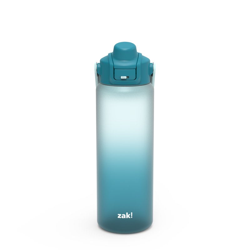 Durable Plastic 32oz Water Bottle with Antimicrobial Spout - Ombre Blue