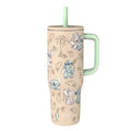 30oz Stainless Steel Vacuum Insulated Sutton Straw Tumbler - Stitch