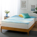 Full 3-Inch Swirl Gel Cooling Memory Foam Mattress Topper