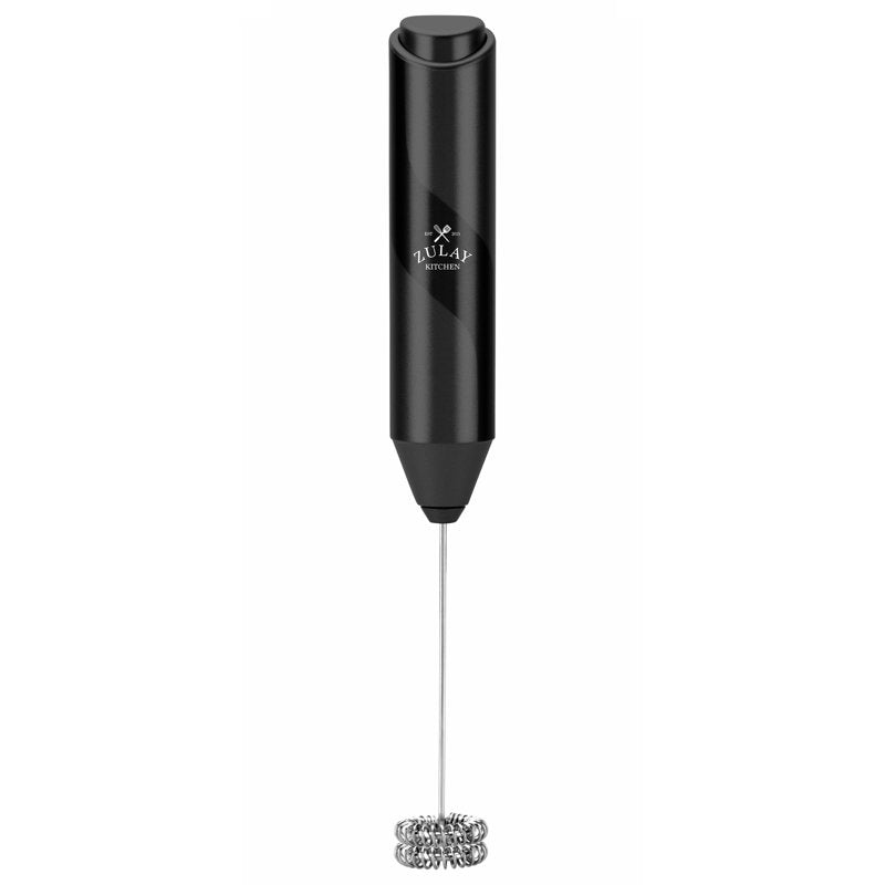 High-Speed Double Whisk Milk Frother for Creamy Coffee Drinks