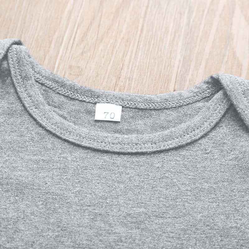 Baby Boys Halloween Outfit Set Z21-21 Grey 18-24 Months - Long Sleeve Bat Playwear