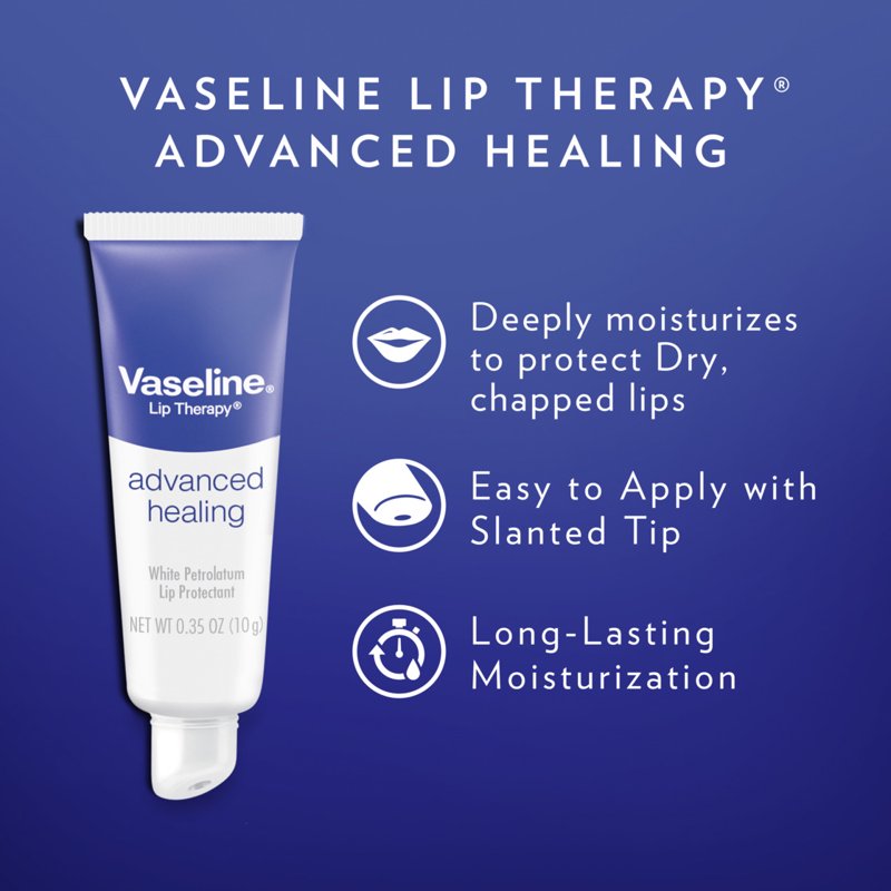 Lip Therapy Advanced Healing Moisturizer Balm Tube - 0.35 oz