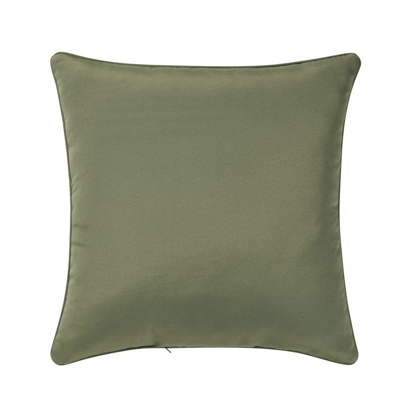 Home Decor Collection 20x20 Green Woven Leopard Pillow - Decorative Accent