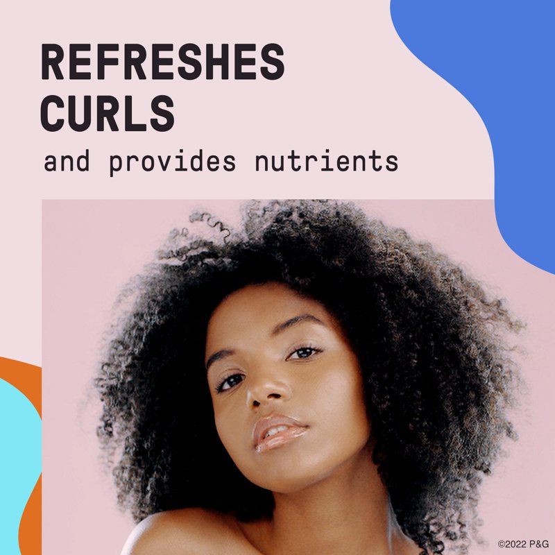 Curl Reactivating Mist for Curly and Coily Hair with Avocado Oil, 8.1 fl oz