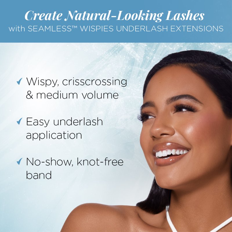 Seamless Under-Lash Extensions - Wispies 32-Piece Refill Pack