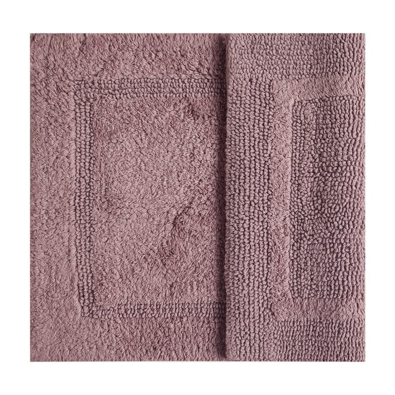 Better Homes & Gardens Reversible Cotton Bath Rug - Violet Gem, 17 x 24 in