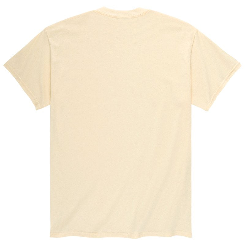 Cream Snoopy Halloween House Chillin' Short Sleeve T-Shirt - Size L