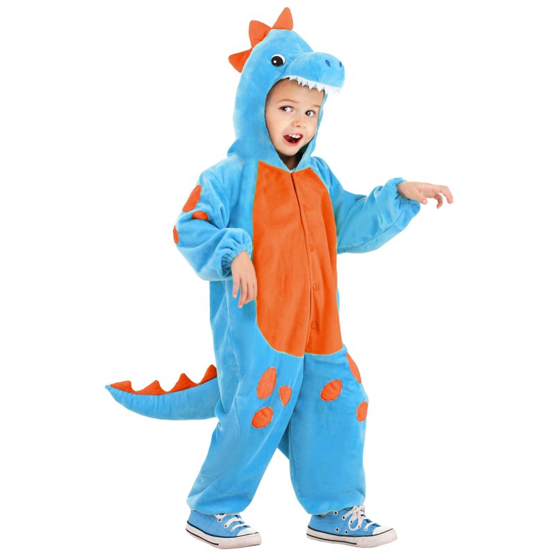 Toddler Cuddlesaur Costume 2T - Soft Dinosaur Jumpsuit for Kids