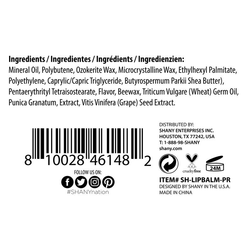 Nourishing Lip Balm Sphere - Shea Butter Moisturizing Lip Care Treatment