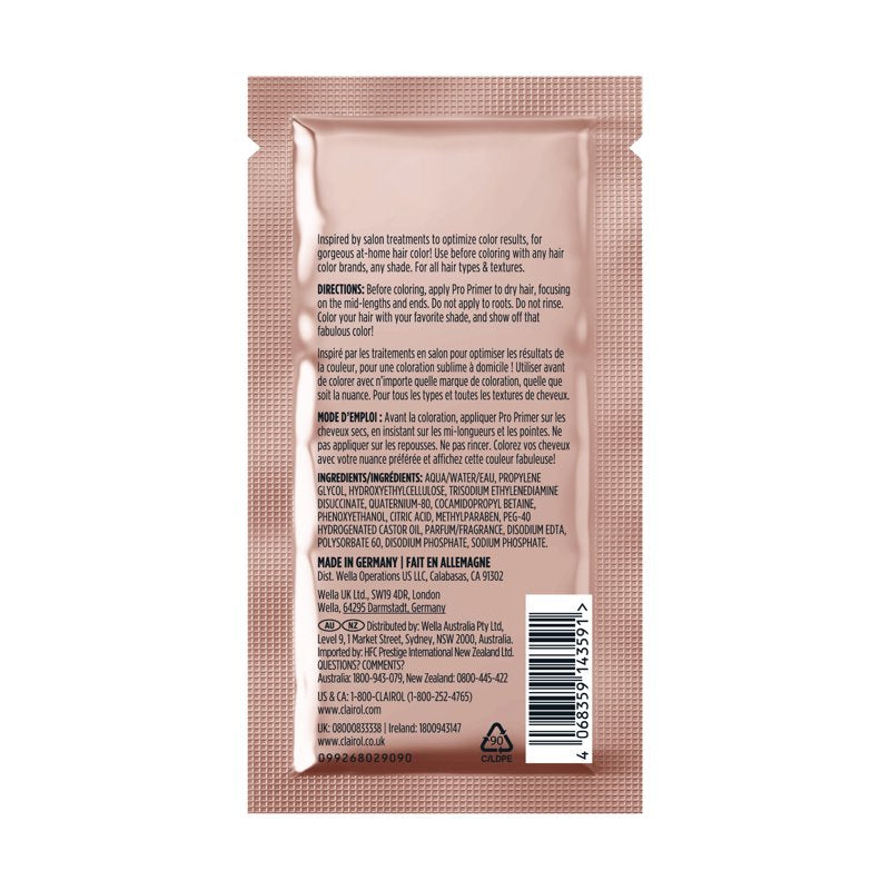 Hair Color Pre-Treatment - Optimizes Color Results, 1 oz