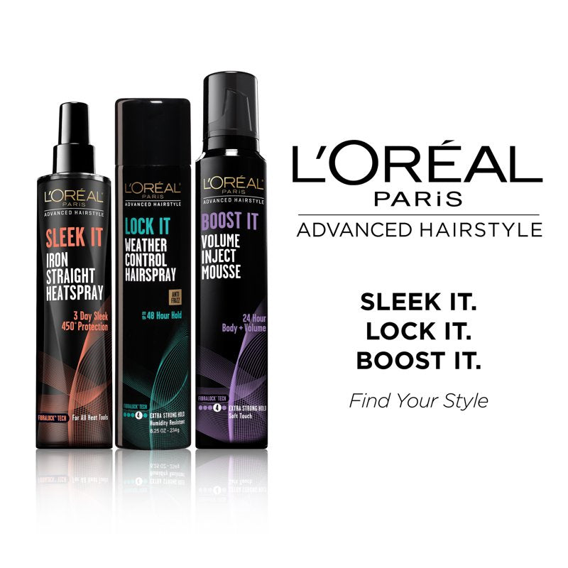 Heat Protectant Spray for Sleek Hair - Anti-Frizz Formula