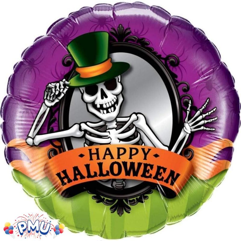 PMU Halloween Balloon Bouquet - Vampire 10-Piece 18-Inch Mylar Balloons Set
