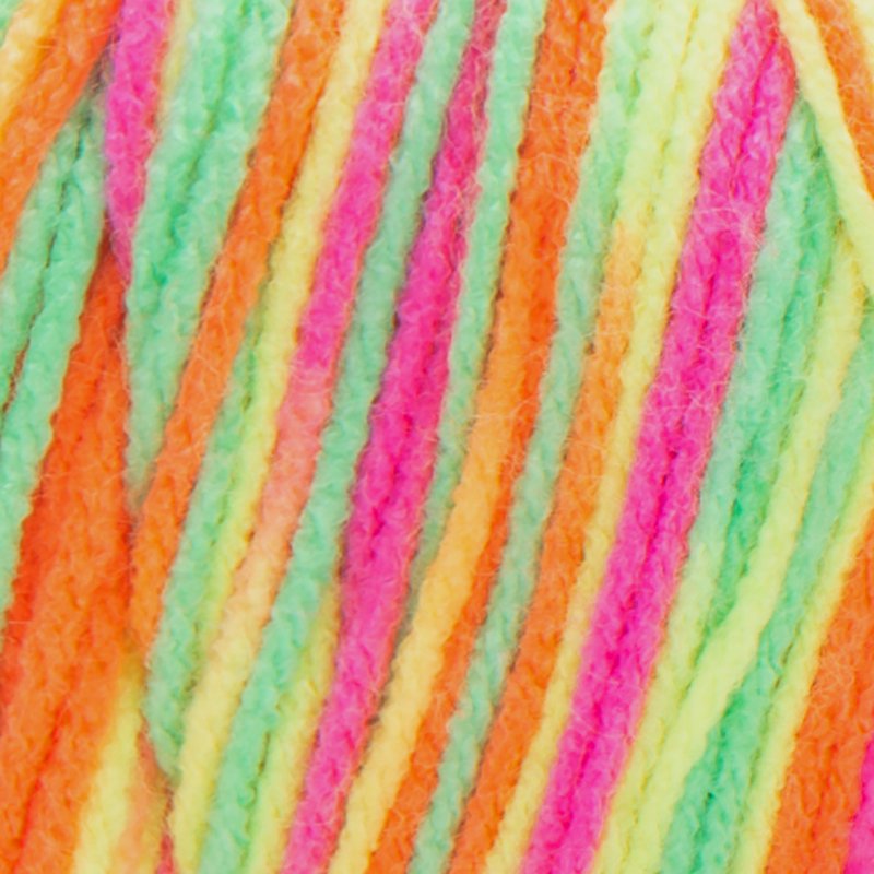 Red Heart Super Saver Yarn - Day Glow, 5 oz Medium Acrylic, Variation of THIS listing