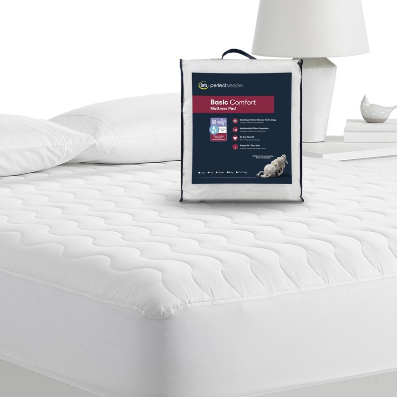 Serta Air Dry Basic Comfort Mattress Pad - California King Variation