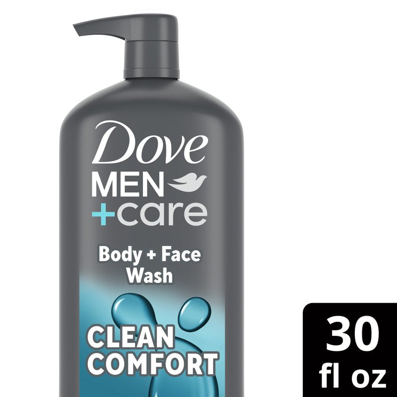 Men's Hydrating Body & Face Wash - Clean Comfort 30 fl oz