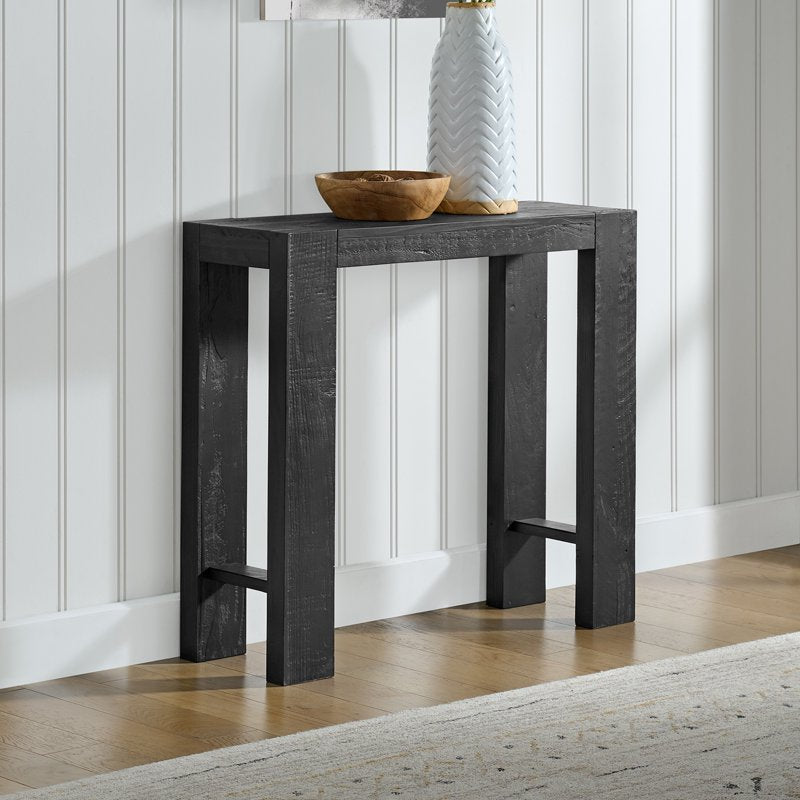 Classic Solid Wood Console Table - 36 Inch Modern Farmhouse Style