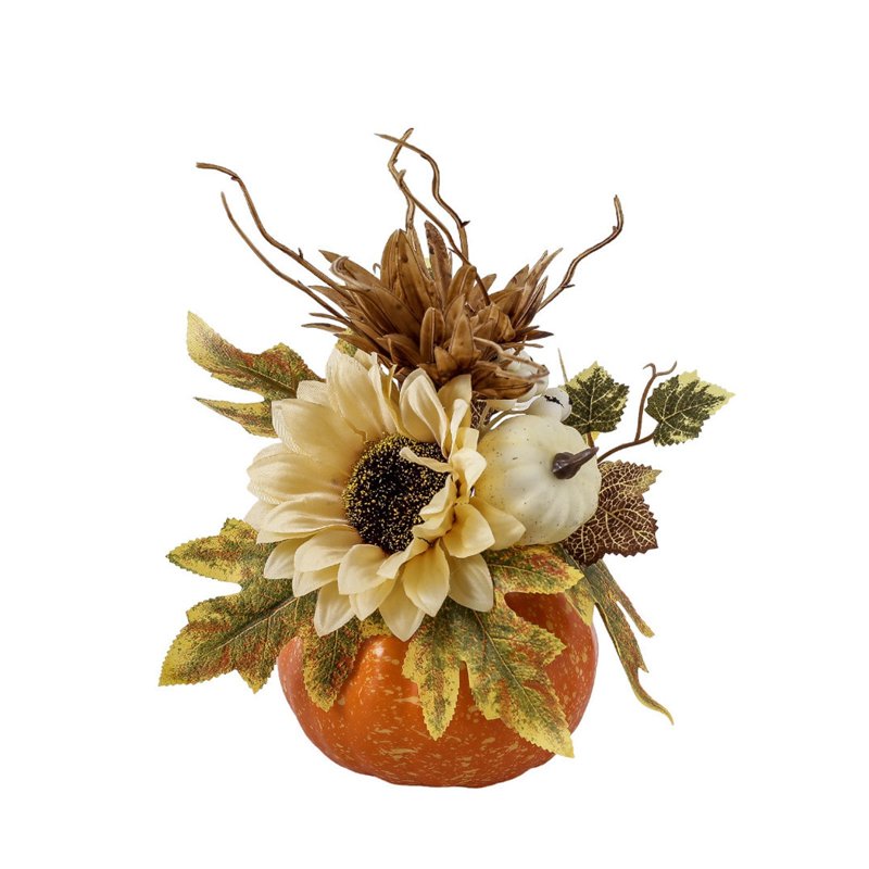 Large Foam Pumpkin Autumn Decor Festive Table Ornament - Variation #357B