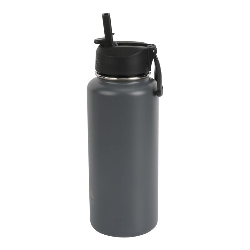 32 oz Insulated Stainless Steel Water Bottle with Flip Lid - Gray