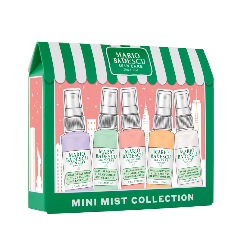 Hydrating Facial Mist Spray Collection - 5 Piece Travel Skin Care Set