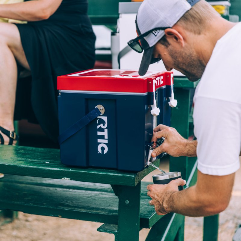 3 Gallon Water Cooler - RTIC Halftime Hydration - Patriot