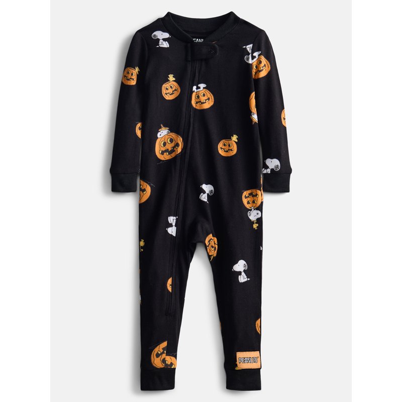 Women’s Snoopy Halloween Pajama Set - Matching Family Long Sleeve Top & Pants 3X