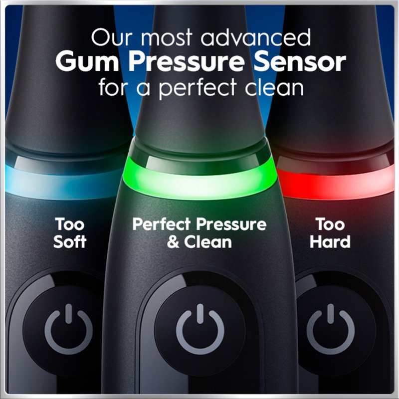 iO Series 6 Electric Toothbrush - 5 Smart Modes, Gray Opal