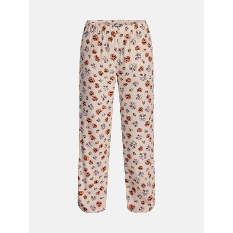 Peanuts Women's Pumpkin Sleep Pants Sheer Bliss M - Cozy Lounge Wear