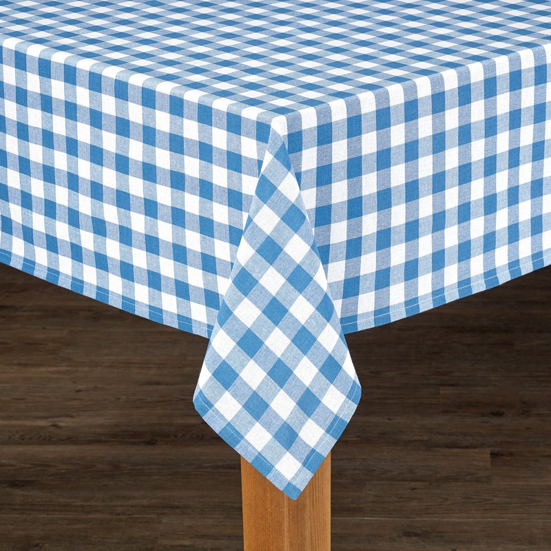 Red Buffalo Check Tablecloth - 100% Cotton, 60" x 104"