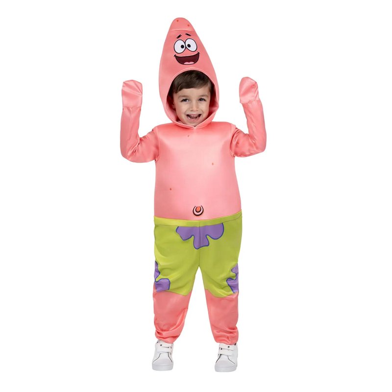 Kids Patrick Star Halloween Costume Jumpsuit - Pink Deluxe