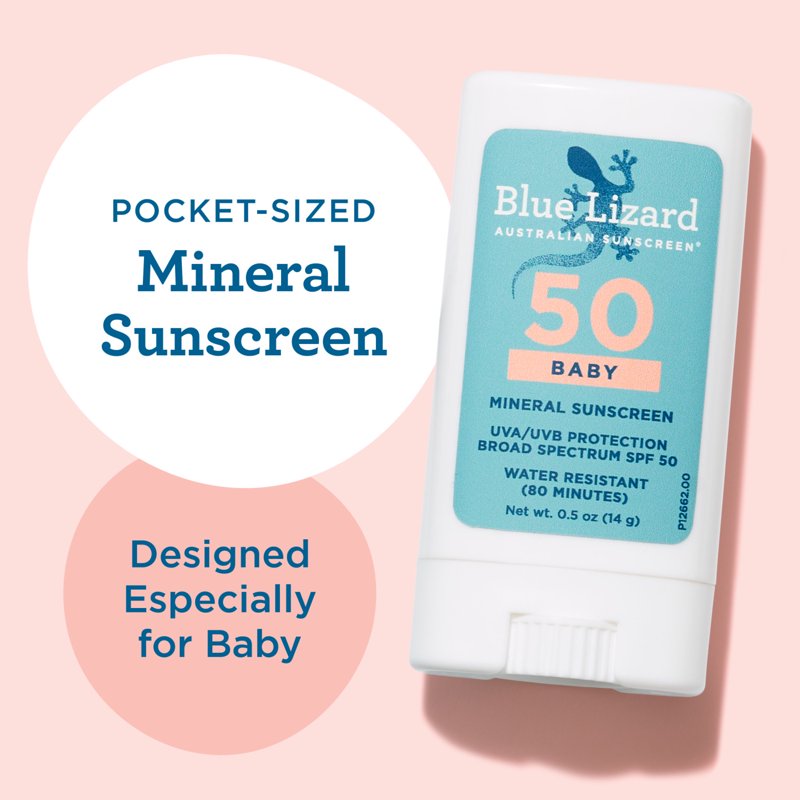 Mineral SPF 50 Sunscreen Stick for Babies - 0.5 oz