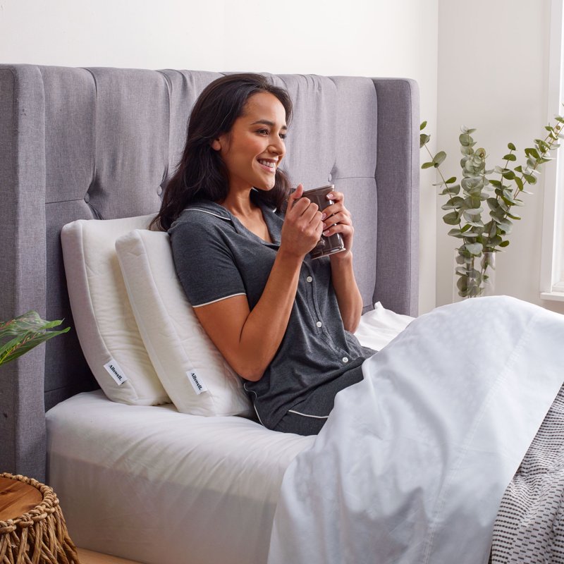 Allswell Serene Foam Pillow King Single - Firm Support, Breathable TENCEL Cover