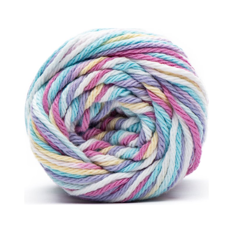 Fleur De Lavandra Cotton Yarn - Medium Weight Ombre 4 Ply 2oz/56.7g, 95 Yards, Variation of THIS listing