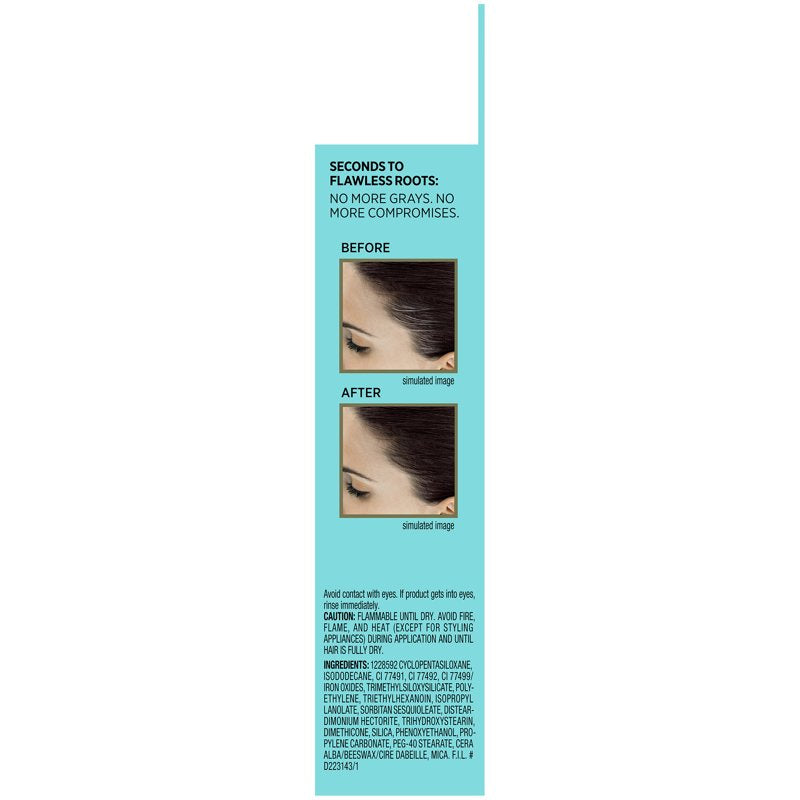 Temporary Gray Hair Color Concealer Brush - Multiple Shades