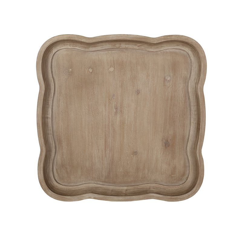 Accent Table with Hourglass Design - French Country Style