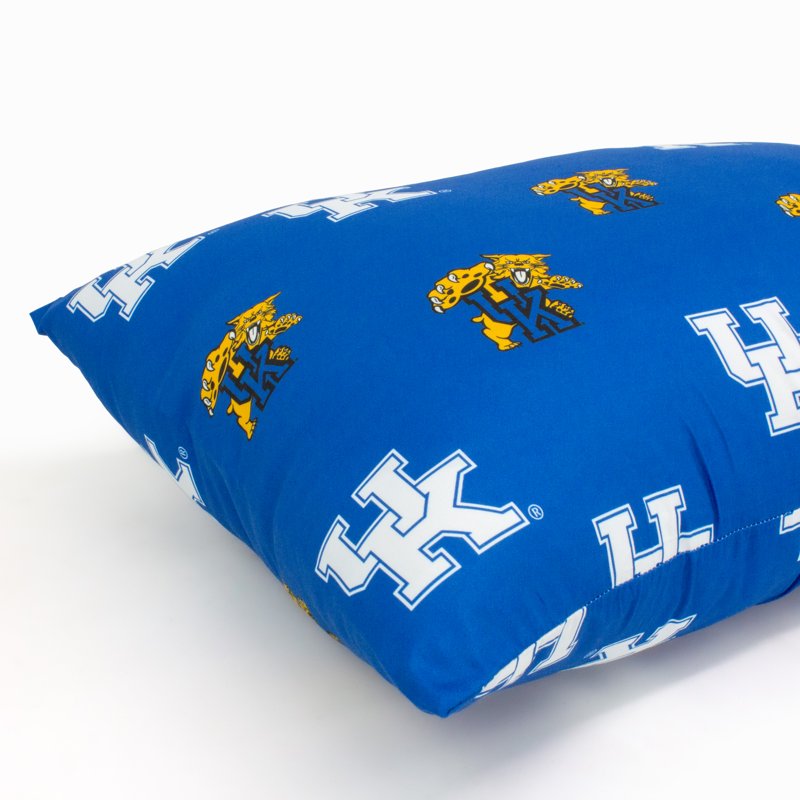 Kentucky Wildcats King Pillowcase Pair 20x40 Inches - College Sports Fan Bedding