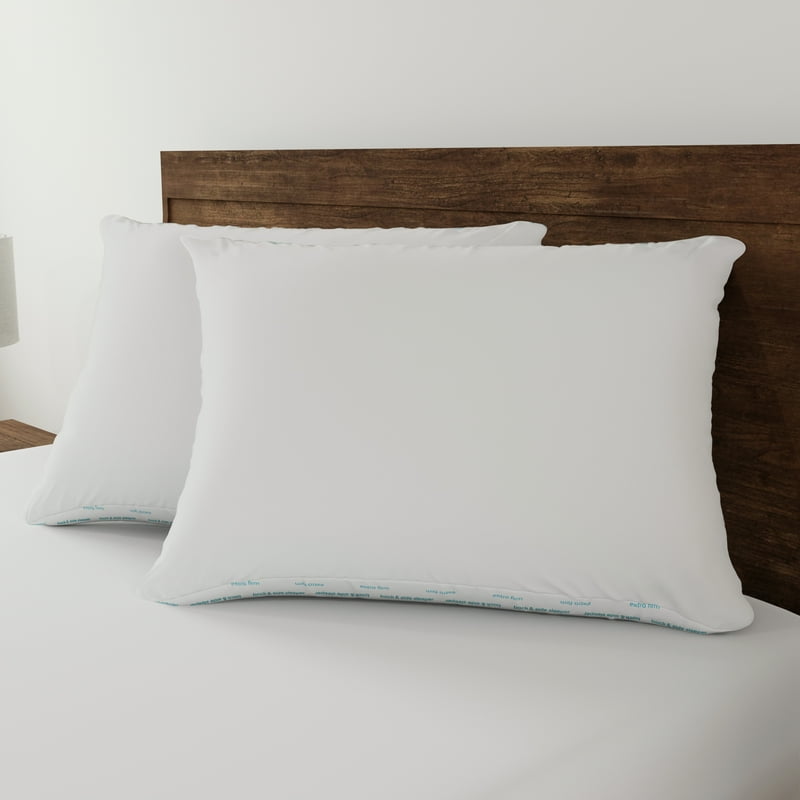 2 Pack King Extra Firm Back and Side Sleeper Bed Pillow - Hypoallergenic Support