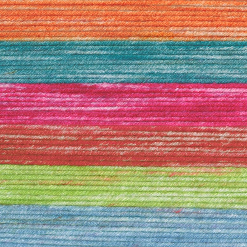 Lion Brand Mandala Ombre Happy Cake Acrylic Yarn - Multi-Color, Medium Weight, Single Variation