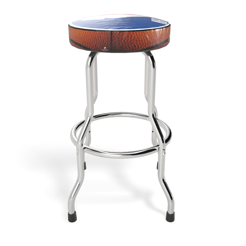 Adjustable Arcade Stool for NBA Jam - Chrome Frame