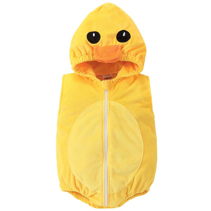 Baby Animal Duck Costume Romper - Unisex Winter 12-18 Months