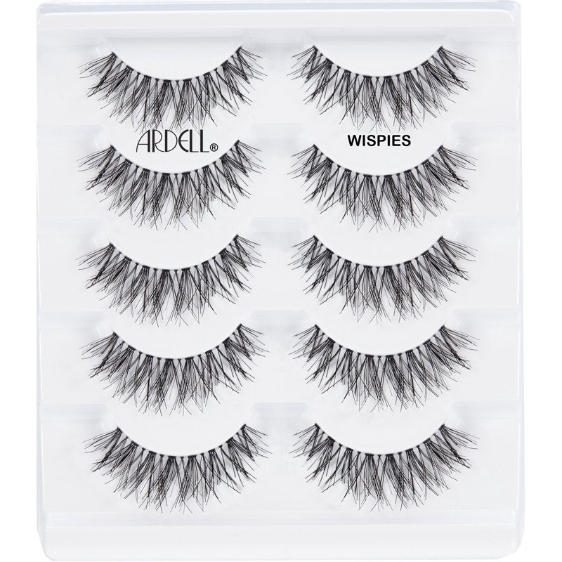 Wispies False Eyelashes, Black, 6-Pair Multipack